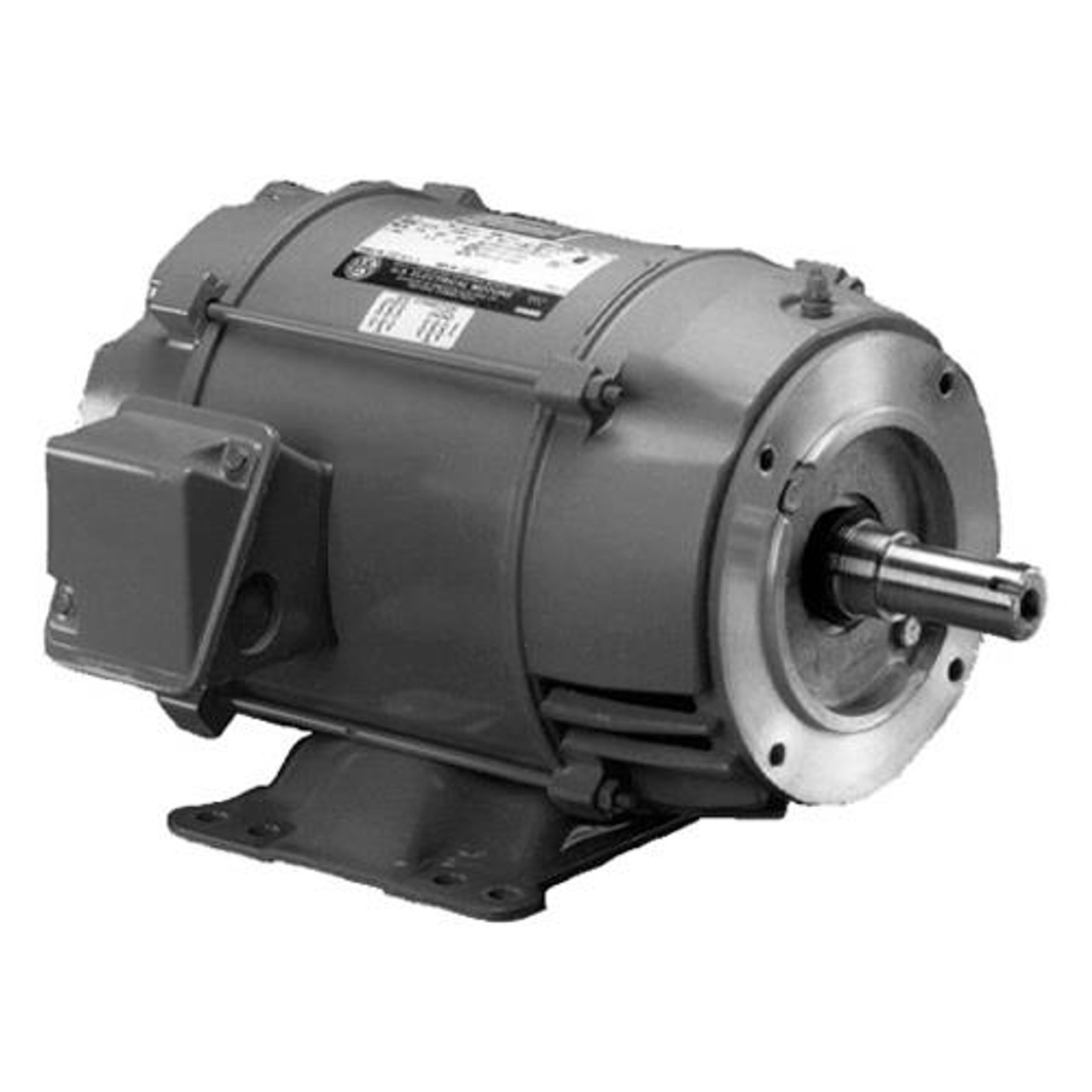 US Motors (Nidec) D3P1DC 3 hp 3600 RPM 145TC Frame (Rigid Base) 208-230 ...